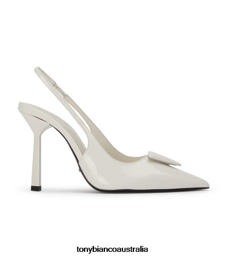 Tony Bianco | Women White Hi Shine Ginger Heels DD6F6J332