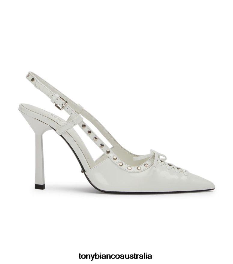 Tony Bianco | Women White Hi Shine Graff Heels DD6F6J329