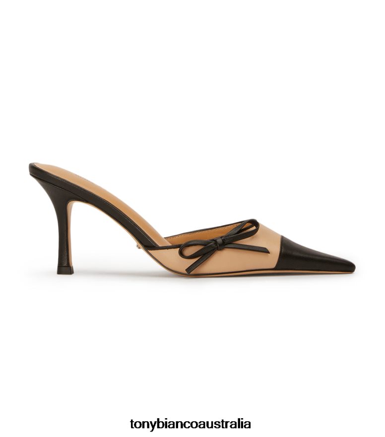 Tony Bianco | Women Beech/Black Shirley Heels DD6F6J258