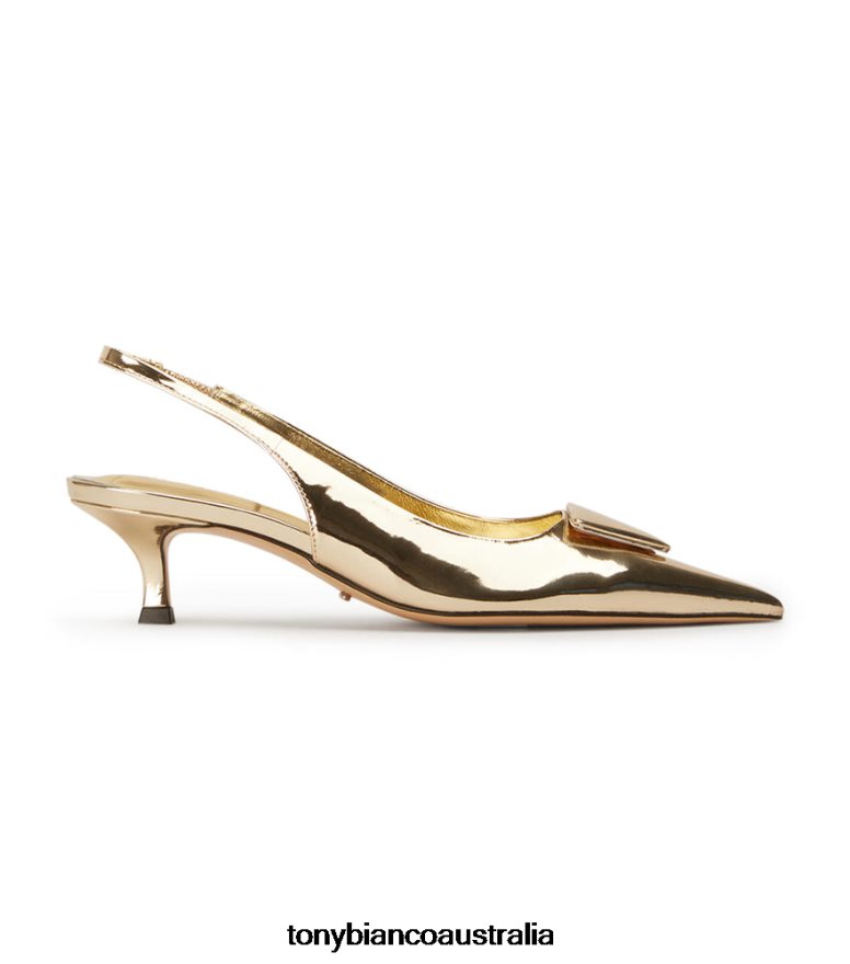 Tony Bianco | Women Gold Shine Kimmy Heels DD6F6J317