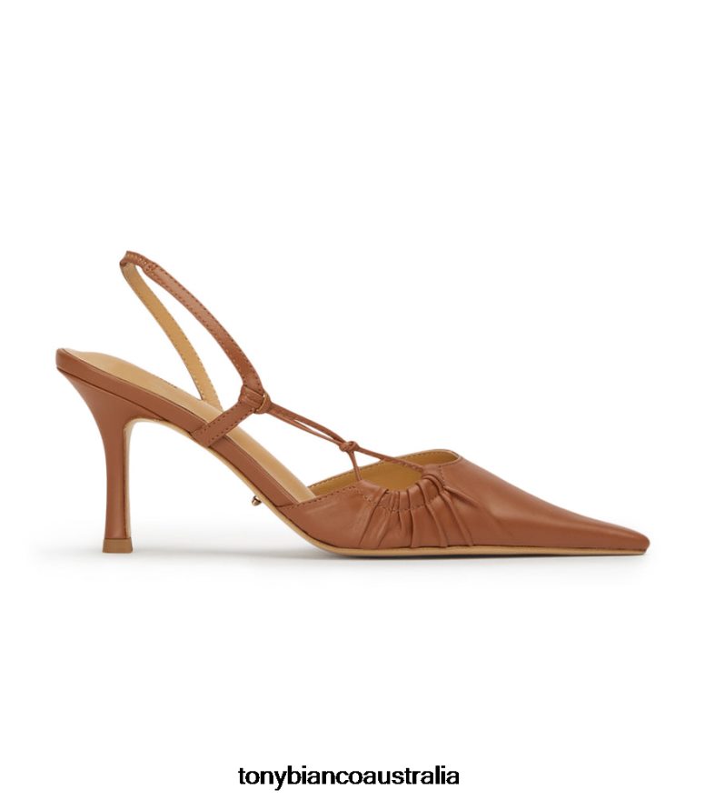 Tony Bianco | Women Tan Capretto Sakai Heels DD6F6J247