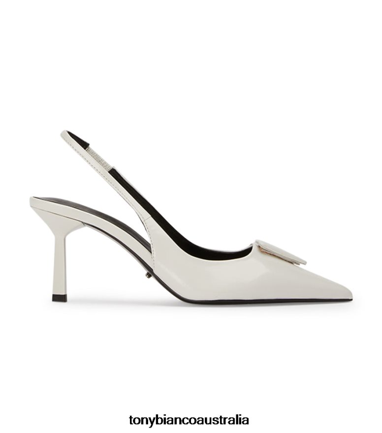 Tony Bianco | Women White Hi Shine Bertie Heels DD6F6J255
