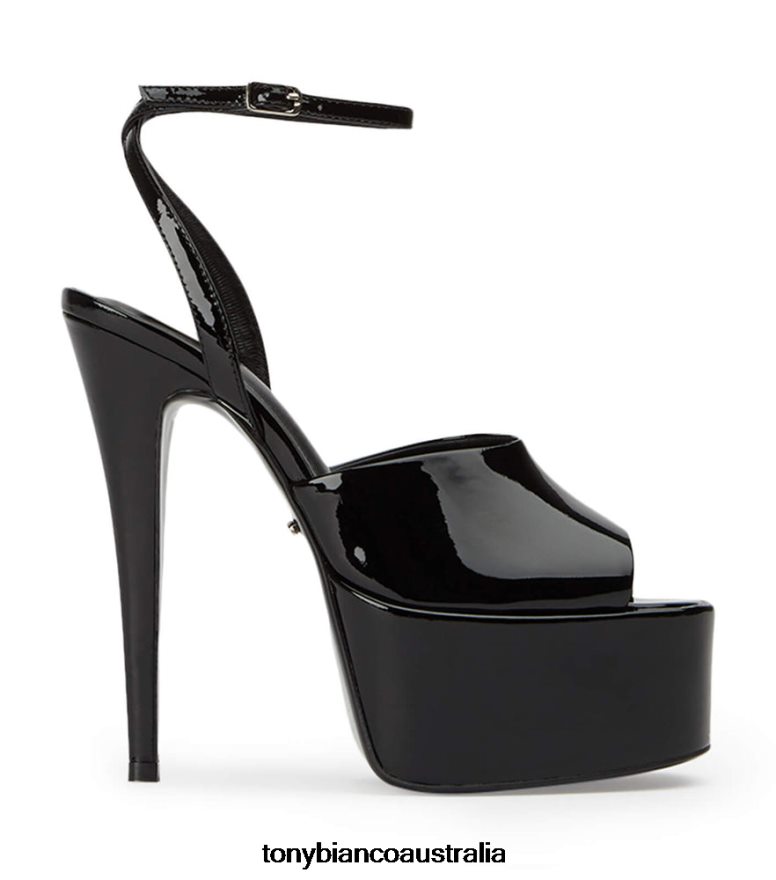Tony Bianco | Women Black Patent Journey Heels DD6F6J26