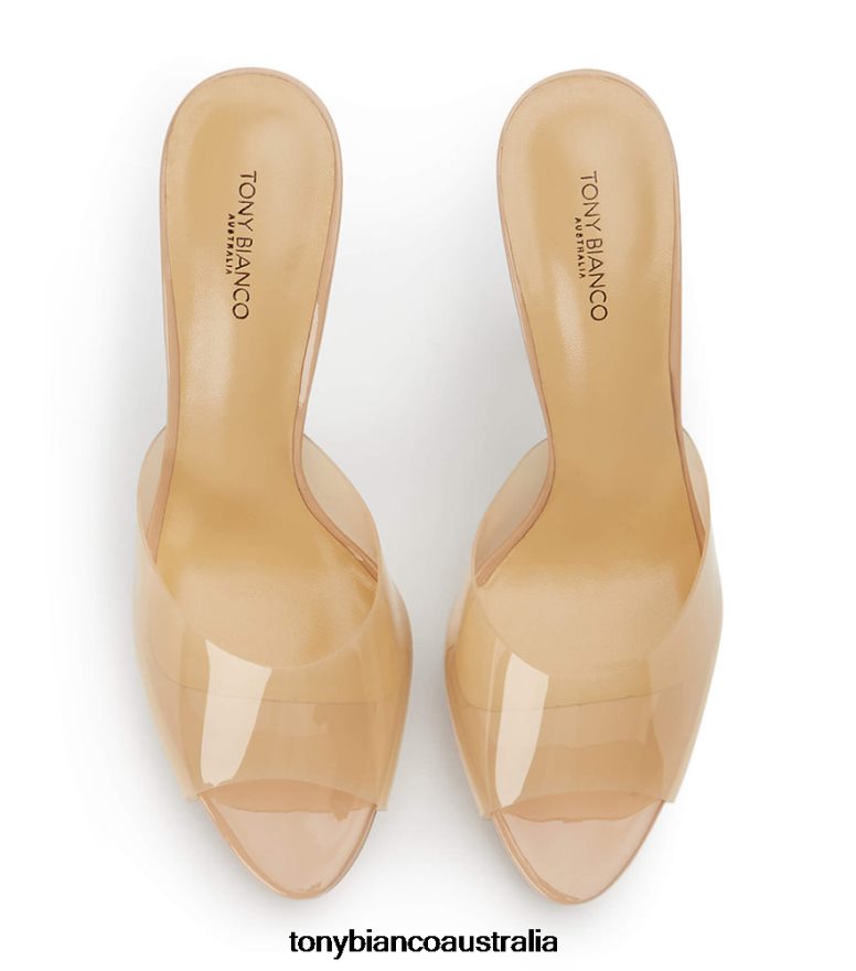 Tony Bianco | Women Nude Vinylite/Nude Patent Liquid Heels DD6F6J24