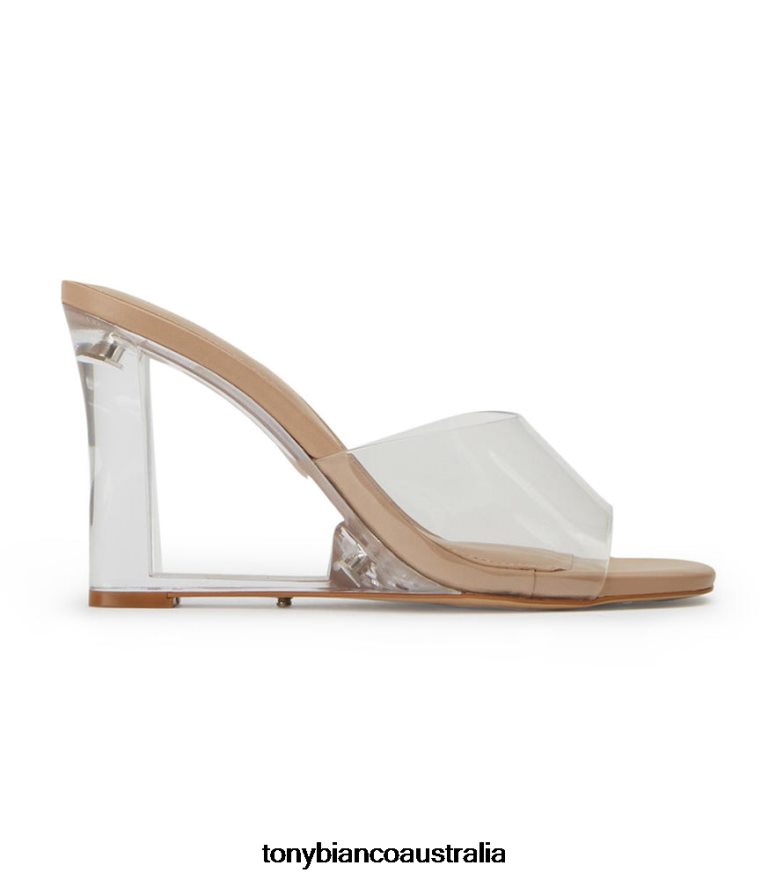Tony Bianco | Women Clear Vinylite/Skin Alessi Wedges DD6F6J350