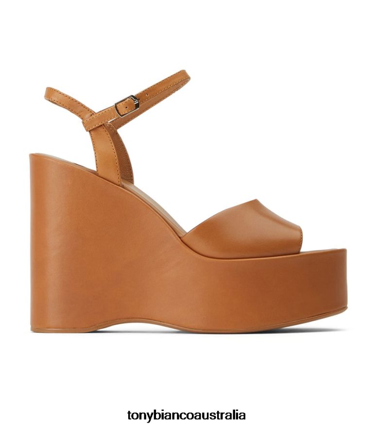 Tony Bianco | Women Tan Como Vanity Wedges DD6F6J390